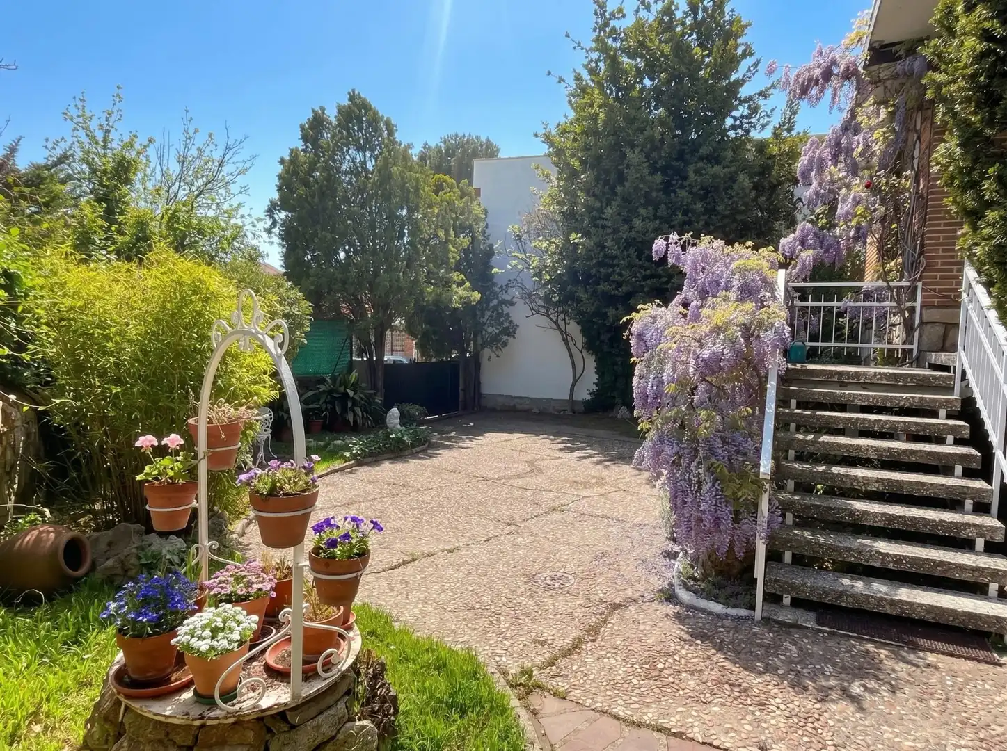 Jardín de Casa o chalet en venta en Torrelodones con Calefacción, Jardín privado y Terraza