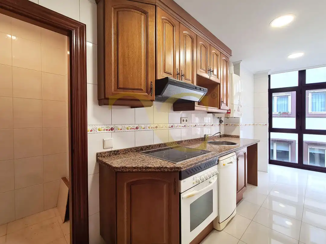 Kitchen of Flat for sale in Gijón   with Heating