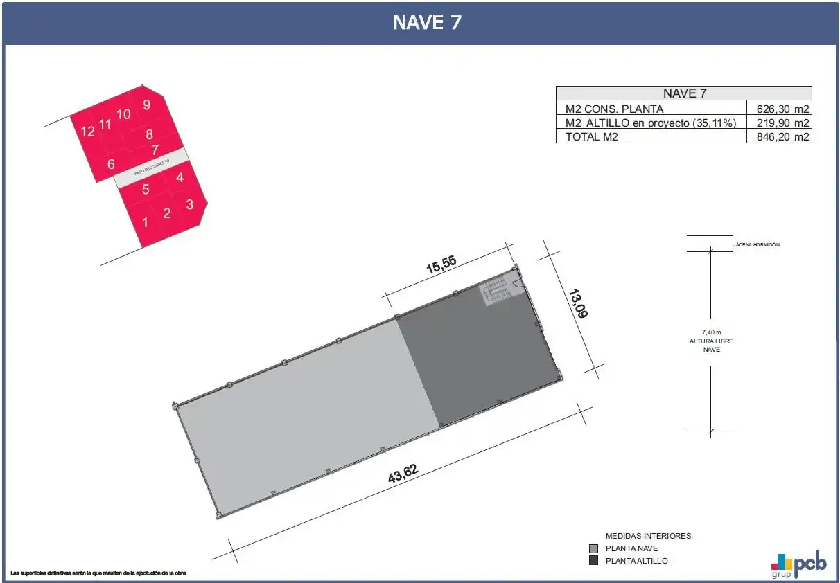 Nau industrial de lloguer en Torrefarrera
