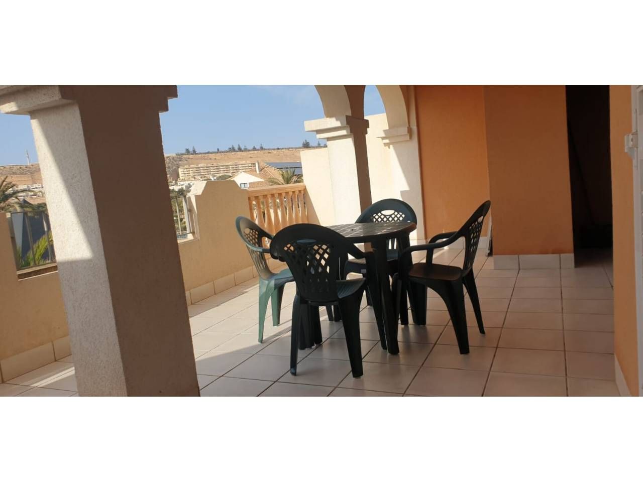 Terrace of Apartment to rent in El Ejido  with Air Conditioner, Terrace and Furnished