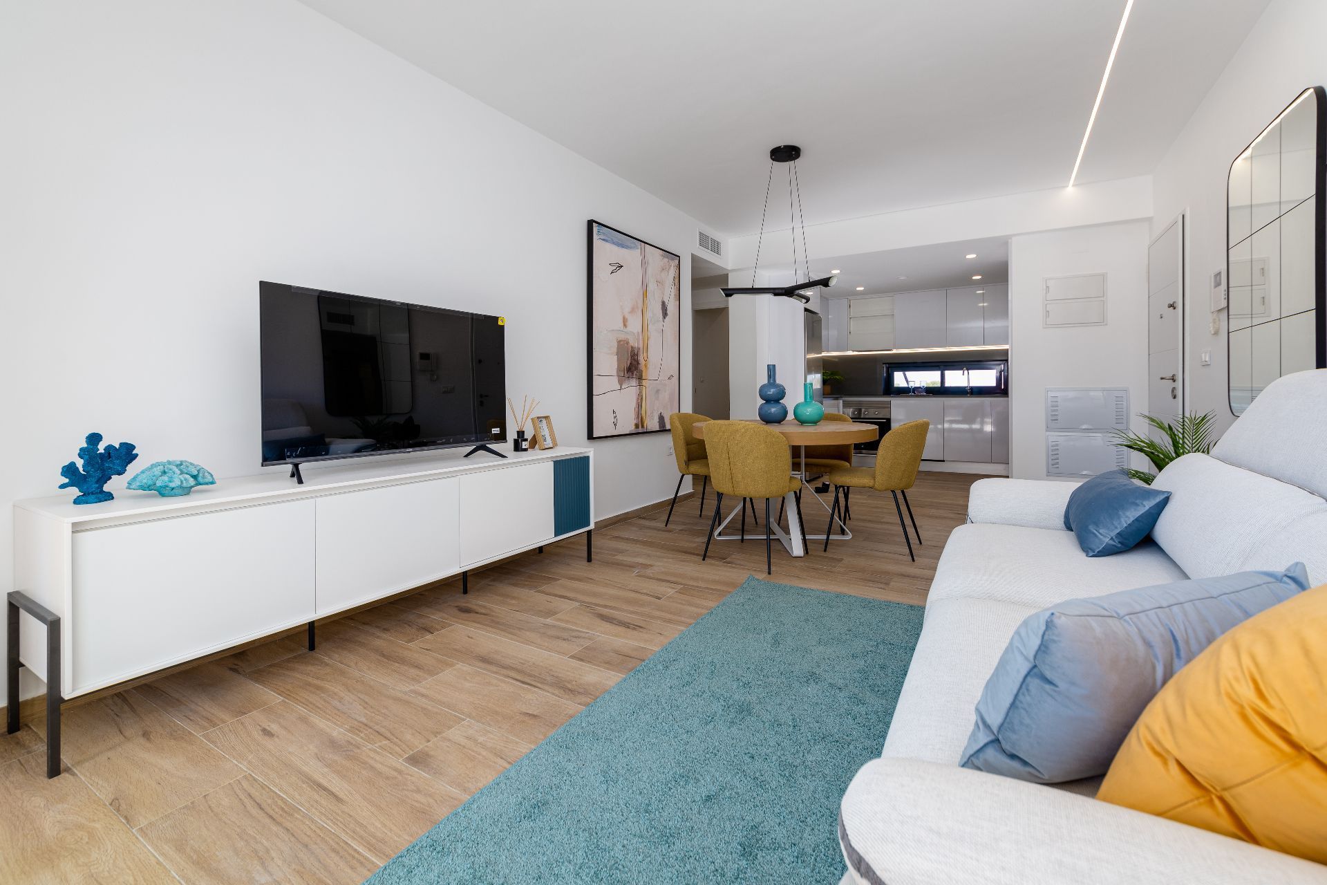 Living room of Apartment for sale in San Javier  with Air Conditioner, Terrace and Community pool