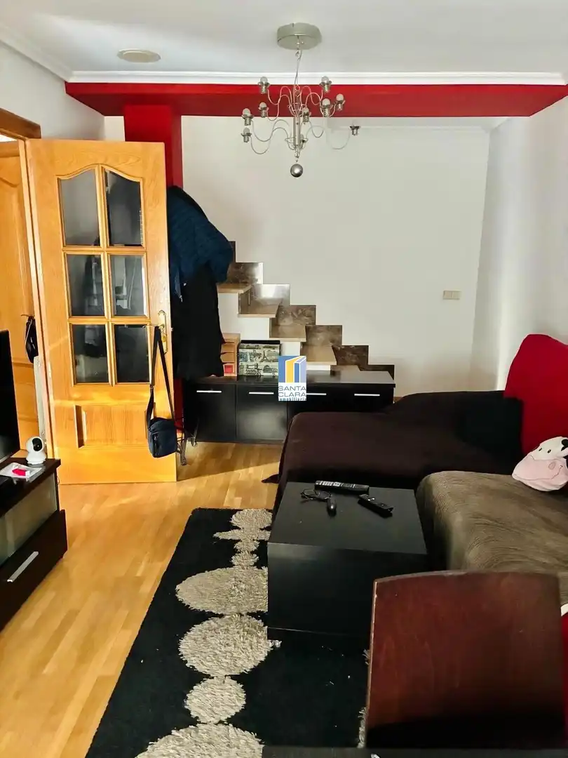 Living room of Attic for sale in Zamora Capital   with Heating and Terrace