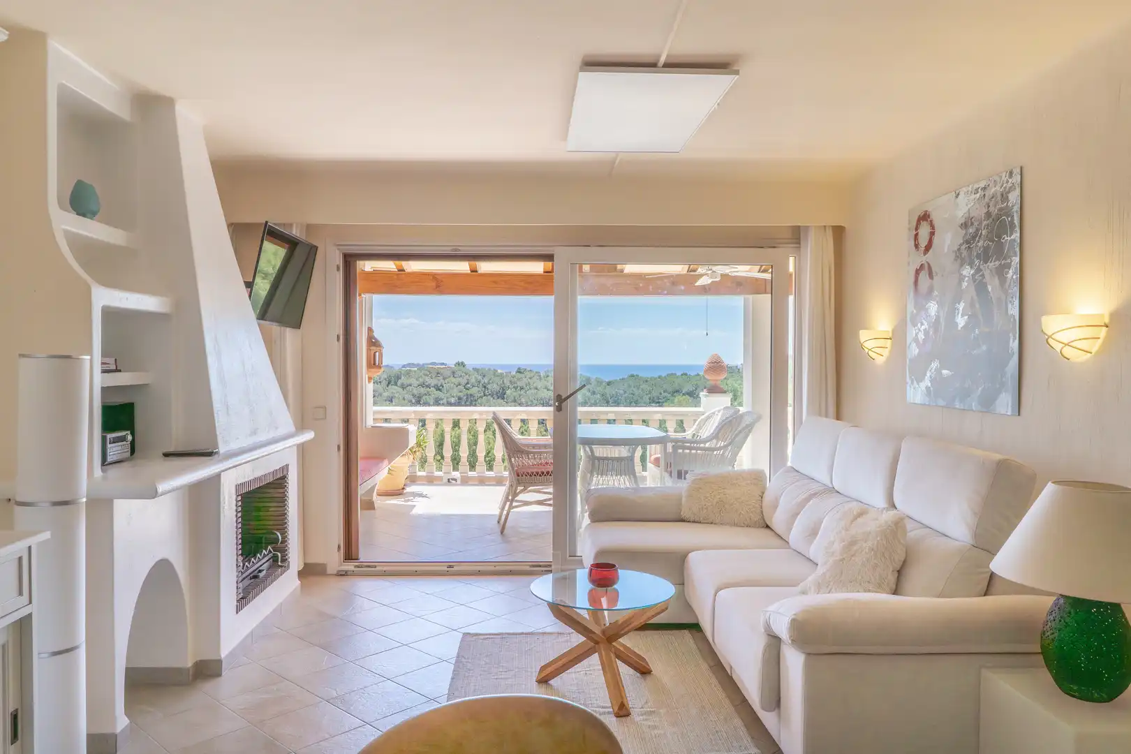 Sala de estar de Piso en venta en Calvià con Aire acondicionado, Calefacción y Piscina