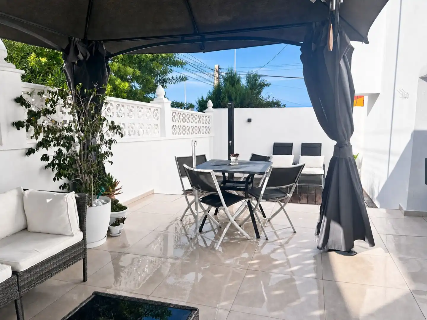 Terraza de Casa o chalet en venta en Santa Pola con Aire acondicionado, Terraza y Balcón