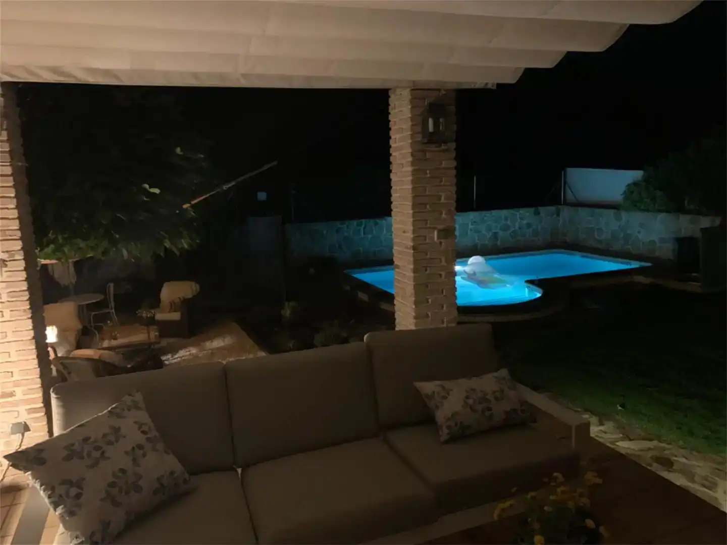 Piscina de Casa o chalet en venta en Manzanares El Real con Aire acondicionado, Jardín privado y Trastero