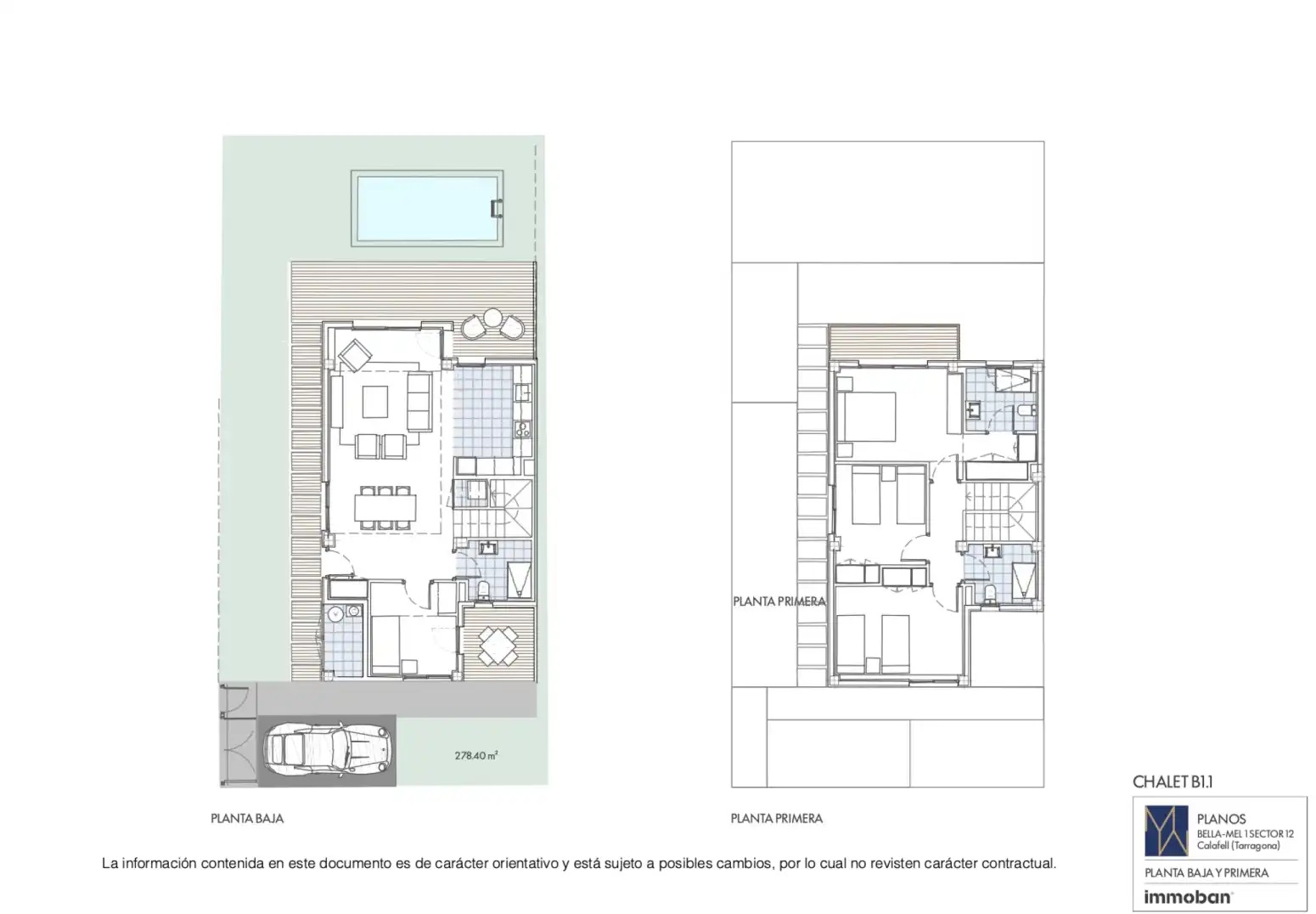 Casa adosada en venta en Calafell con Jardín privado, Parquet y Terraza
