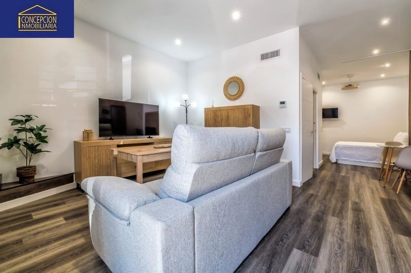 Sala de estar de Estudio de alquiler en  Córdoba Capital con Aire acondicionado, Calefacción y Amueblado