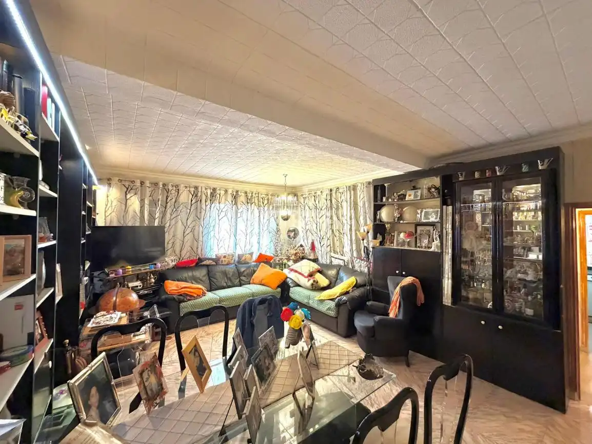 Sala de estar de Casa o chalet en venta en San Martín de la Vega con Calefacción, Jardín privado y Terraza