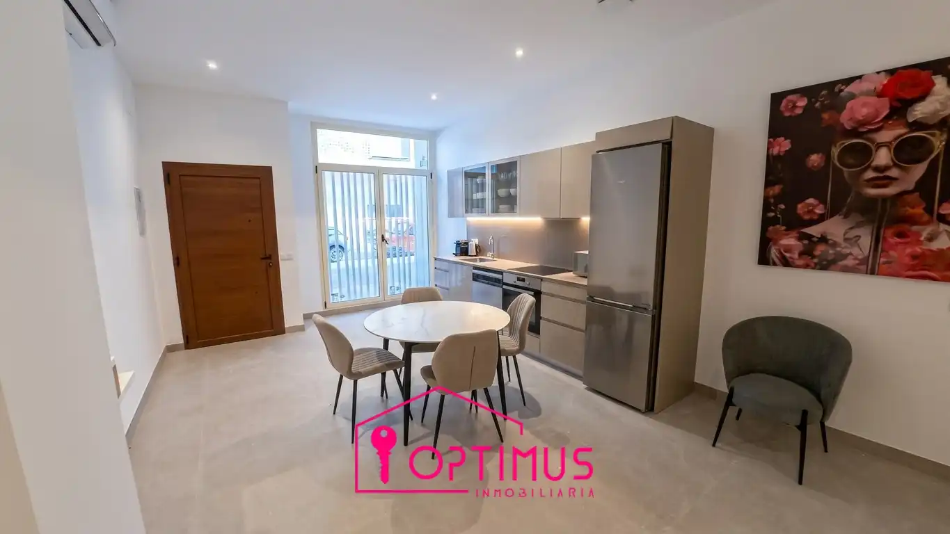 Kitchen of Flat for sale in Turís  with Air Conditioner, Furnished and Oven