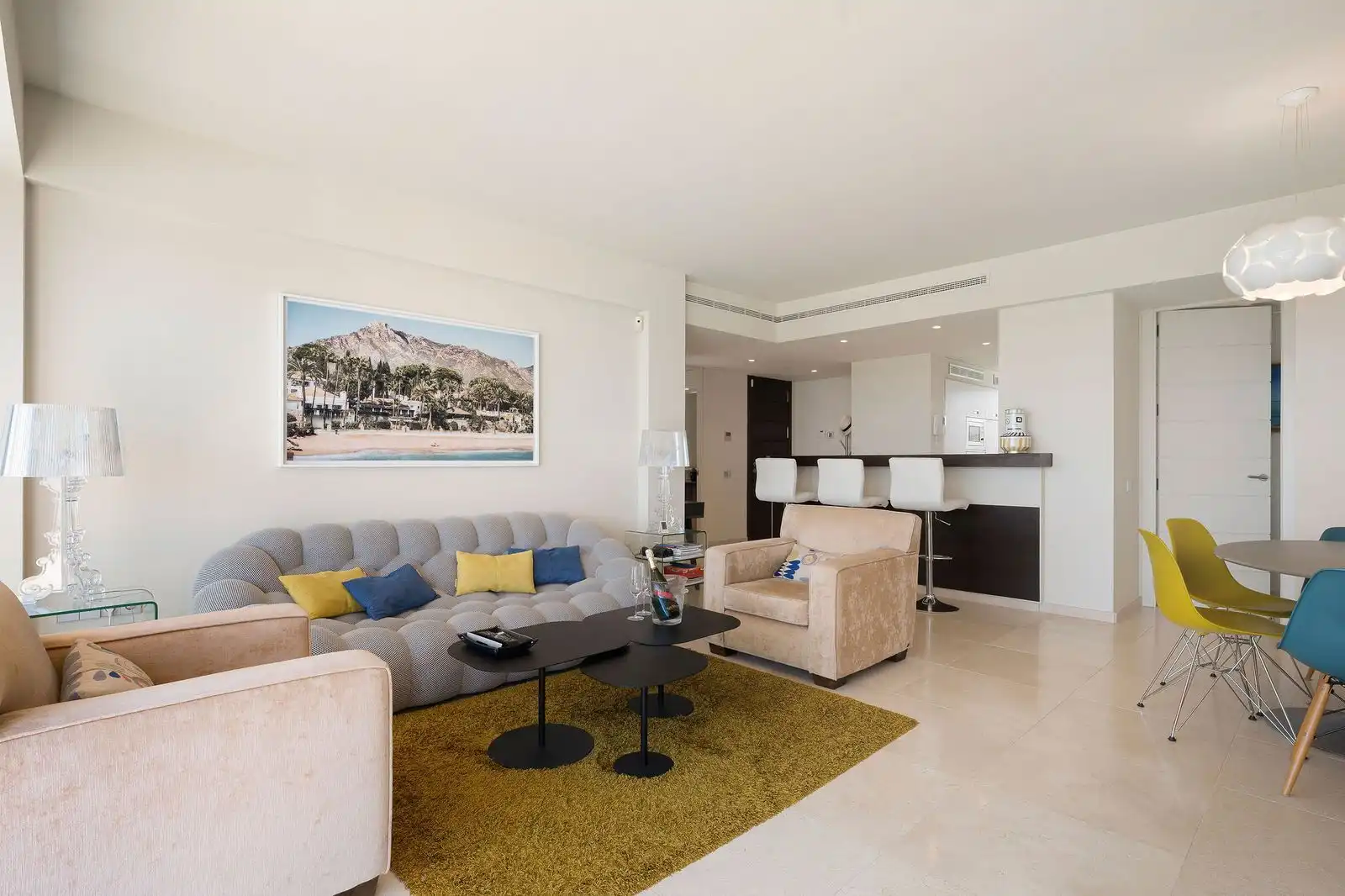 Penthouse mit Pool zum Verkauf in Los Flamingos, imagen 2