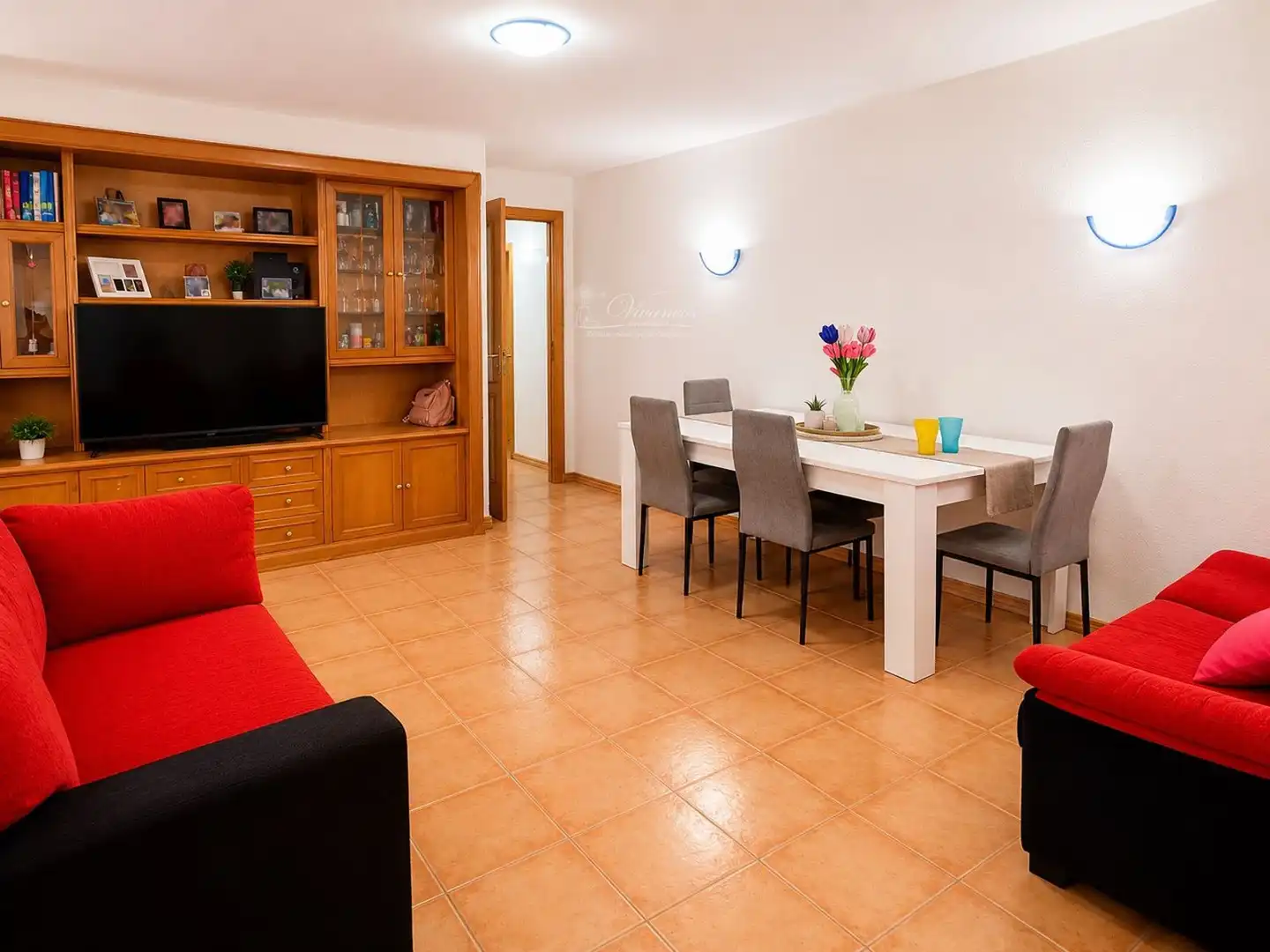 Sala d'estar de Pis en venda en  Palma de Mallorca amb Terrassa