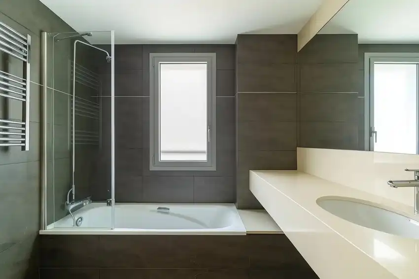 Baño de Apartamento en venta en Barcelona con Aire acondicionado, Parquet y Terraza