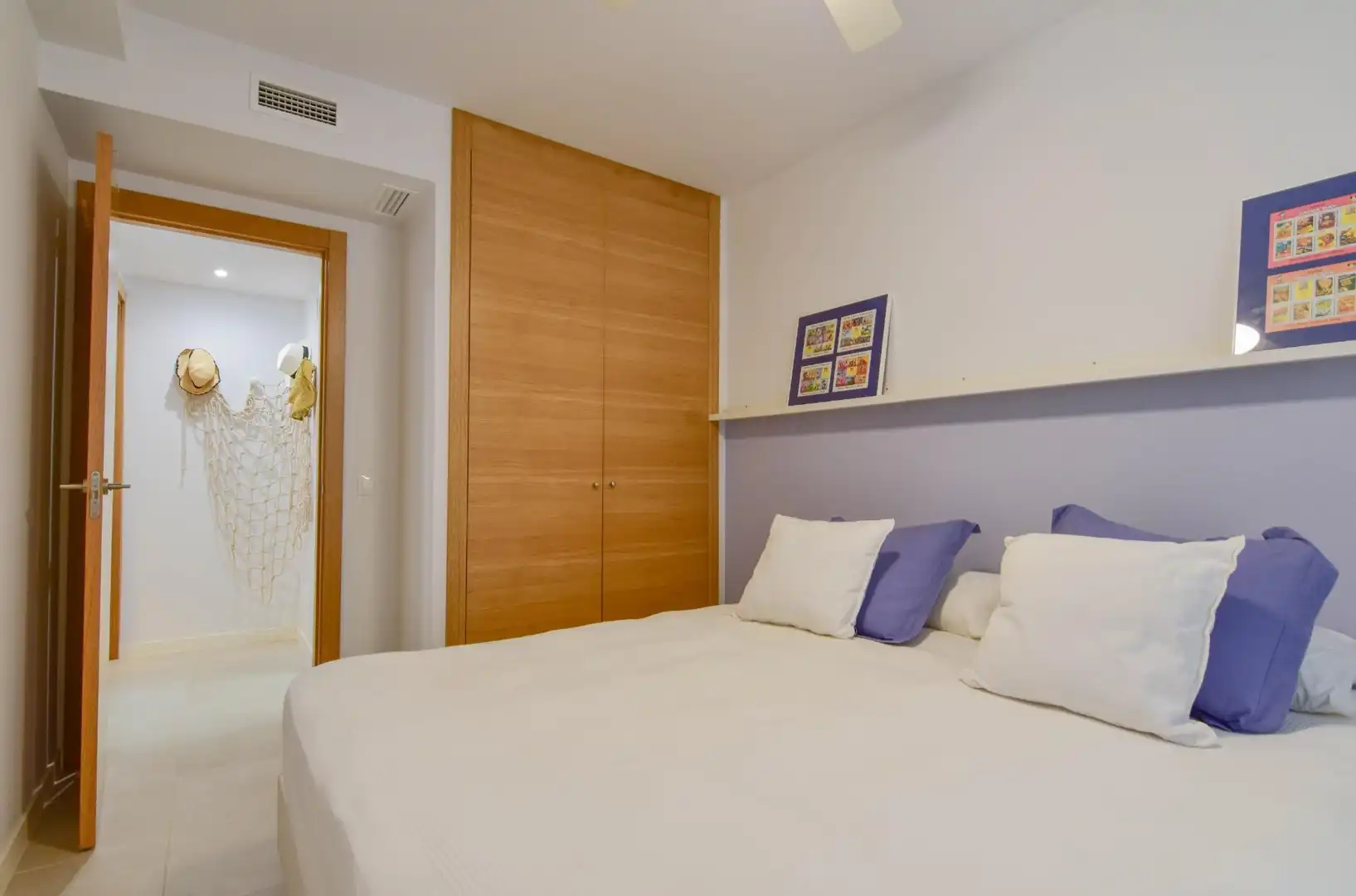 Dormitori de Apartament de lloguer en El Puig de Santa Maria amb Calefacció, Jardí privat i Terrassa