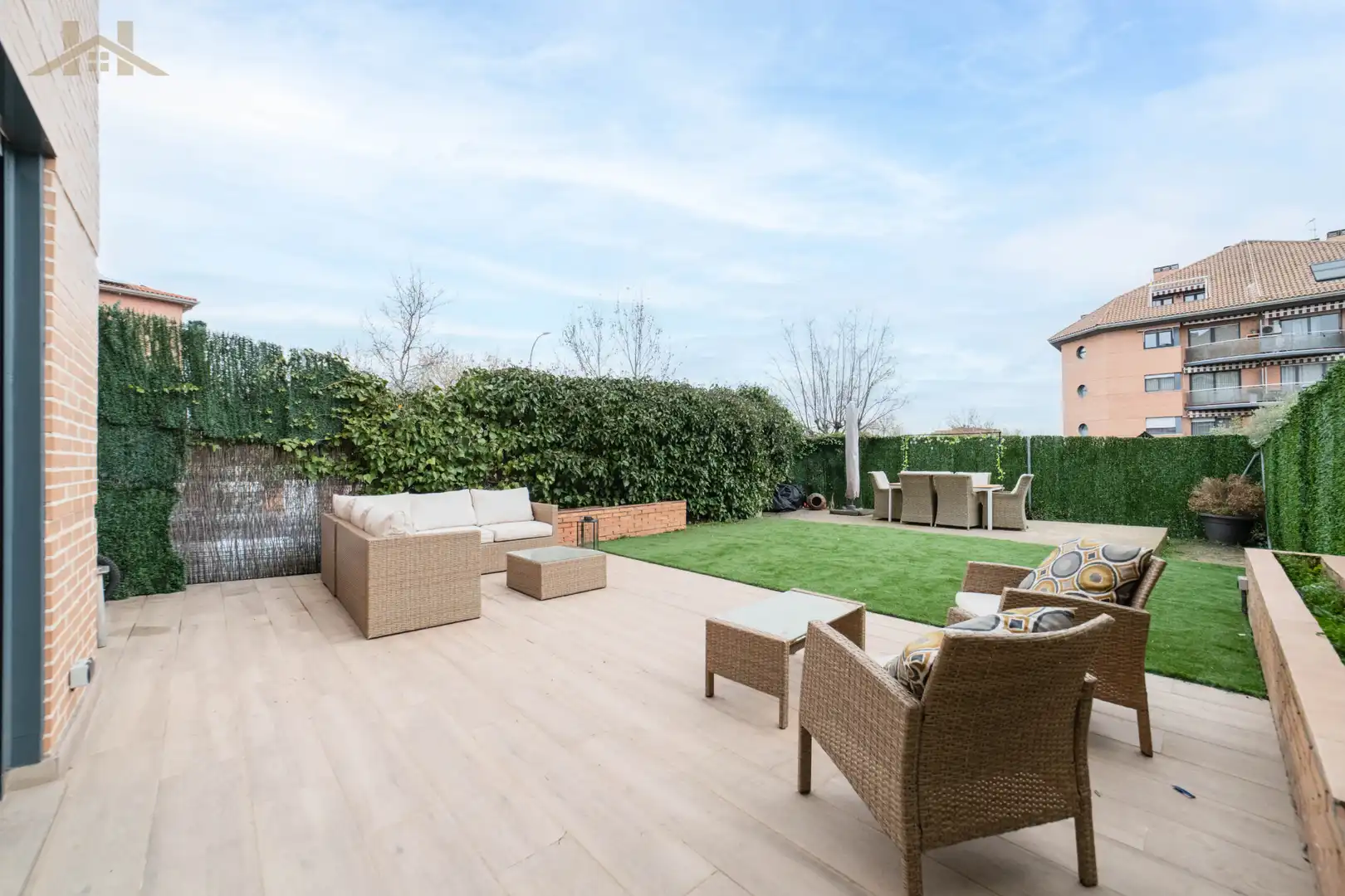 Terrace of Flat for sale in Boadilla del Monte  with Air Conditioner, Heating and Private garden