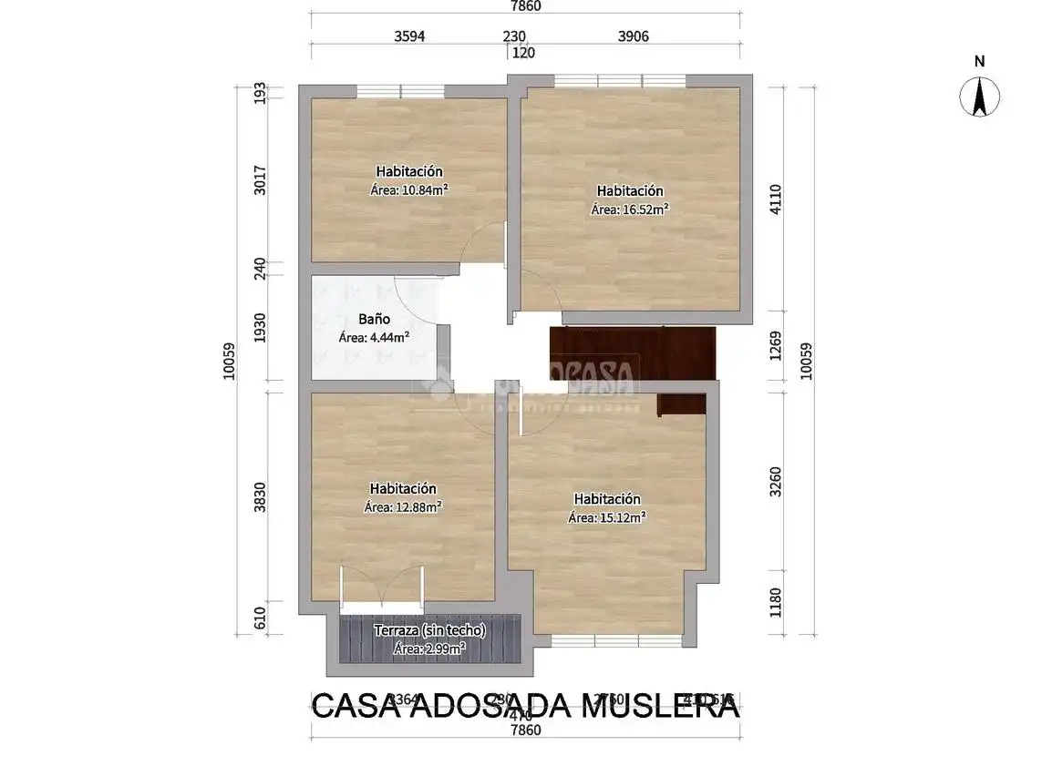 Casa adosada en venta en El Astillero