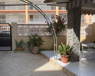 Terrace of House or chalet to rent in Santa Pola  with Air Conditioner, Heating and Private garden