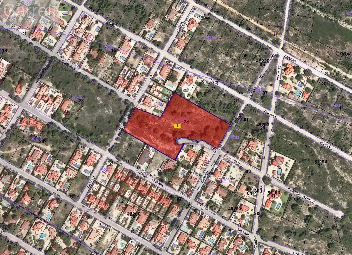 Terrenos y solares en venta en CL DEL TORD
  CALES
 L'AMETLLA DE MAR (TARRAGONA), imagen 2