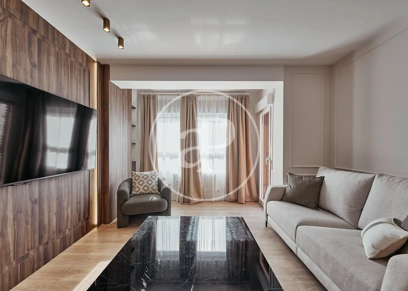 Living room of Flat for sale in  Madrid Capital  with Air Conditioner, Heating and Terrace