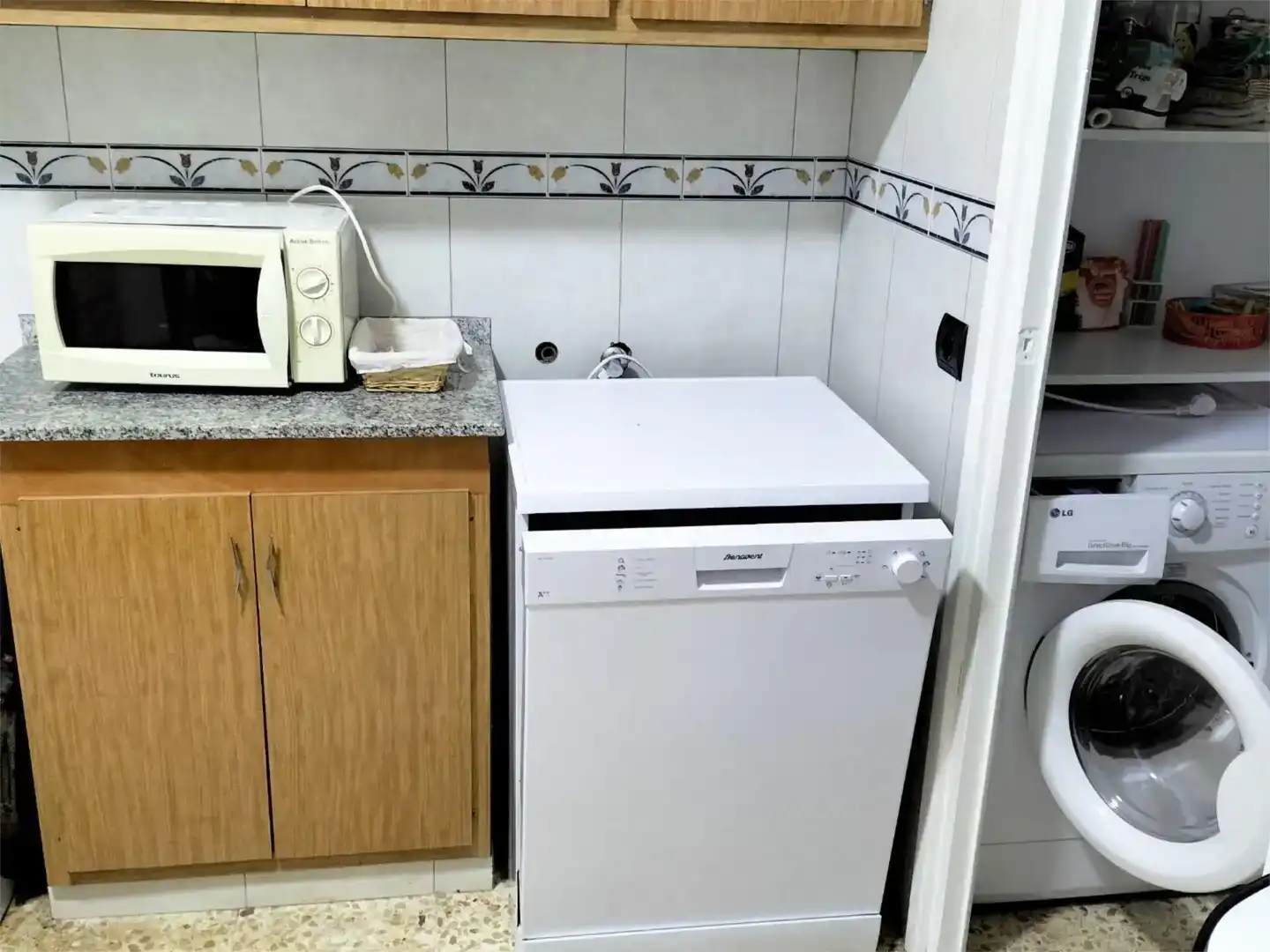 Cuina de Casa o xalet en venda en Alcanar amb Aire condicionat i Piscina