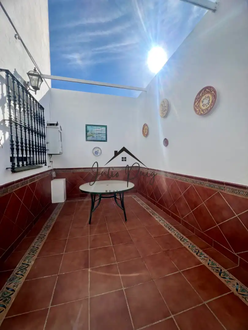 Terrassa de Casa o xalet en venda en Villamanrique de la Condesa amb Aire condicionat, Traster i Moblat