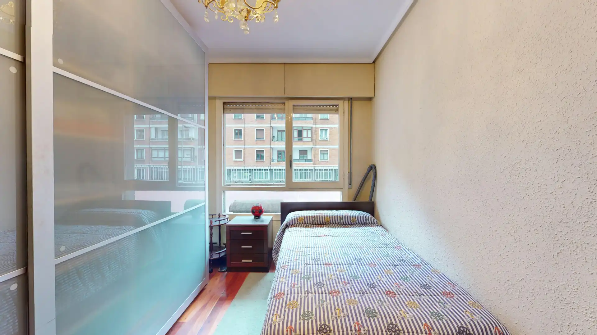 Bedroom of Flat for sale in Bilbao   with Terrace and Furnished