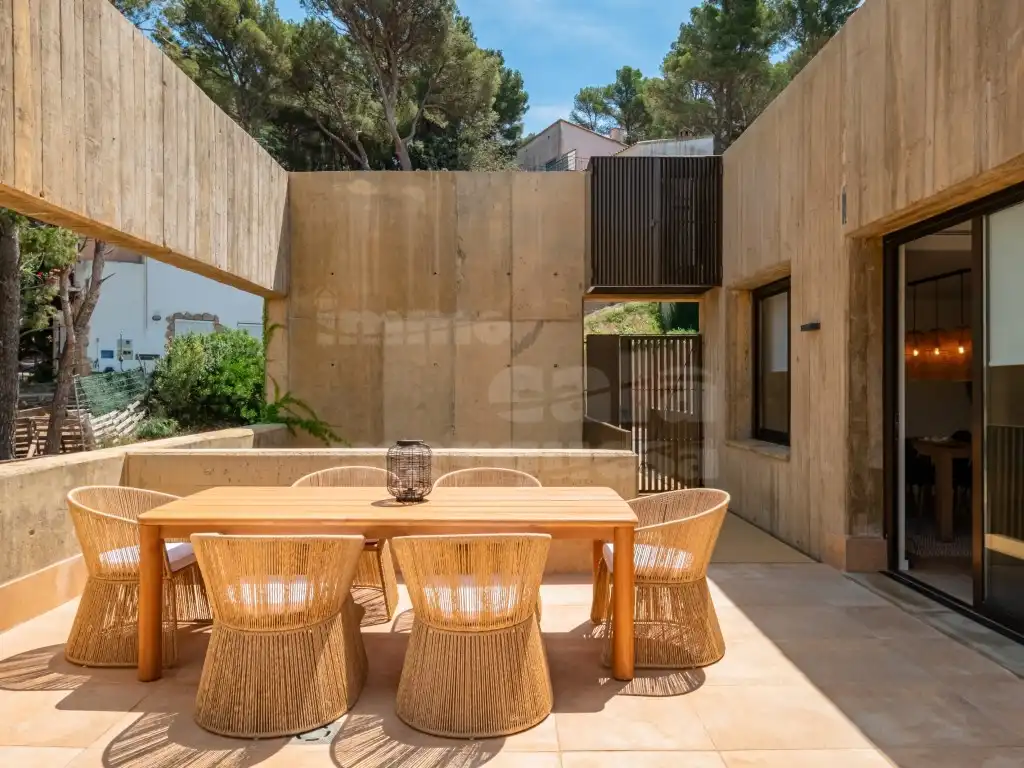 Terraza de Apartamento de alquiler en Begur