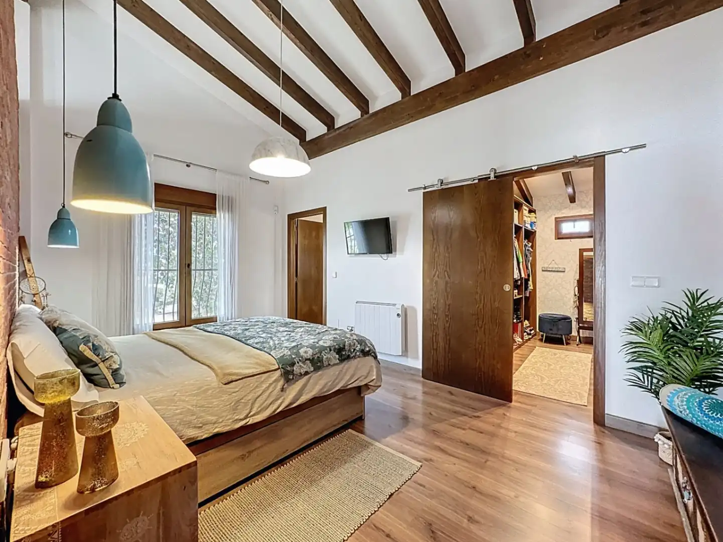 Bedroom of Houses for sale in L'Alfàs del Pi  with Air Conditioner, Heating and Private garden