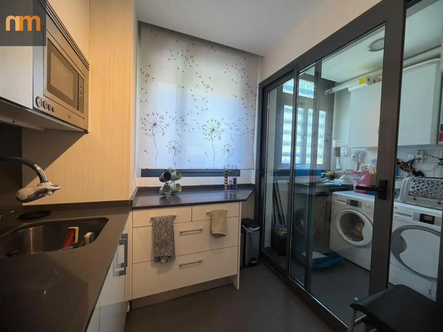 Kitchen of Flat for sale in Madrid  with Air Conditioner, Heating and Private garden