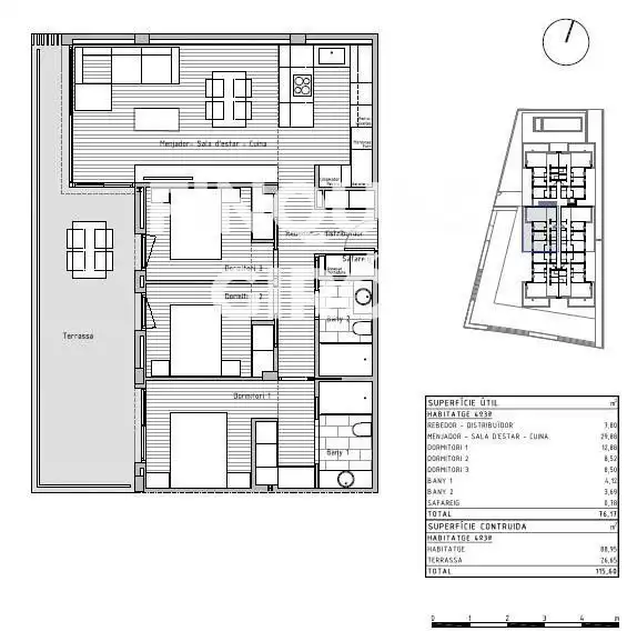 Penthouse with pool for sale in COSTA DAURADA, imagen 25