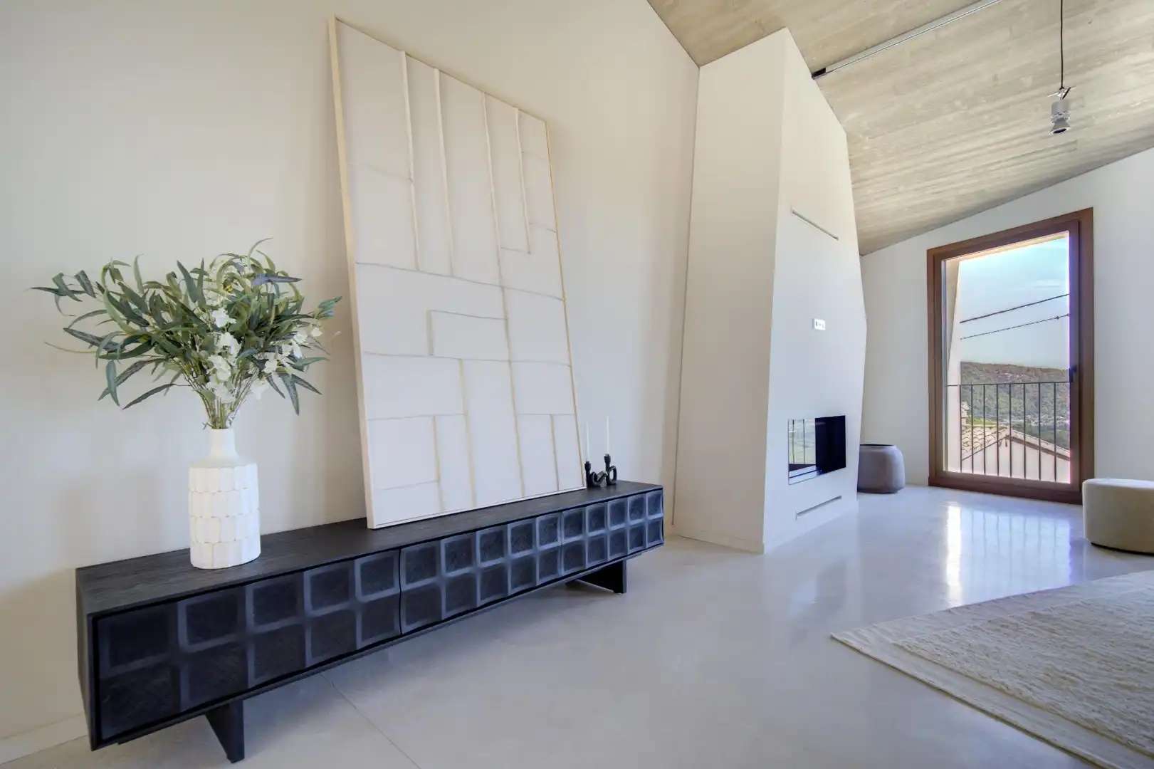 Living room of Houses for sale in Campanet  with Air Conditioner, Heating and Furnished