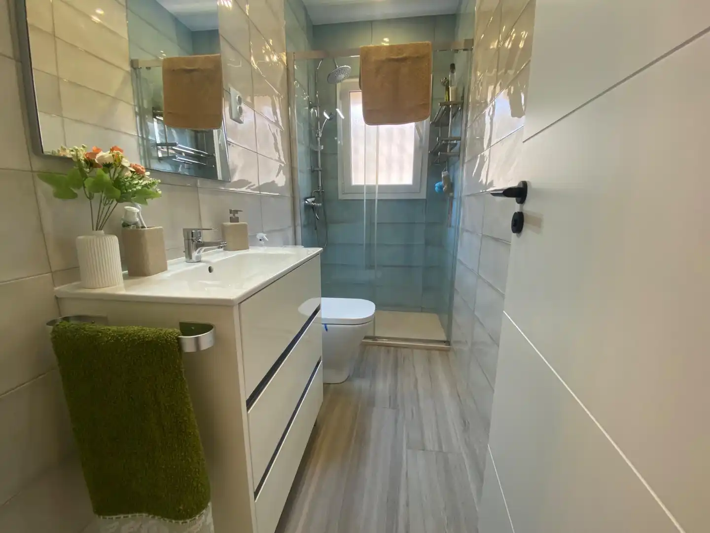 Bathroom of Flat for sale in Mont-roig del Camp  with Air Conditioner, Heating and Private garden