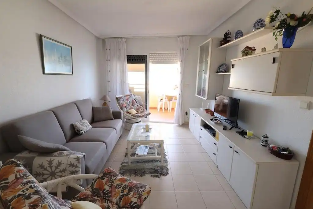 Wohnzimmer von Wohnungen zur Miete in Orihuela mit Terrasse, Möbliert und Balkon