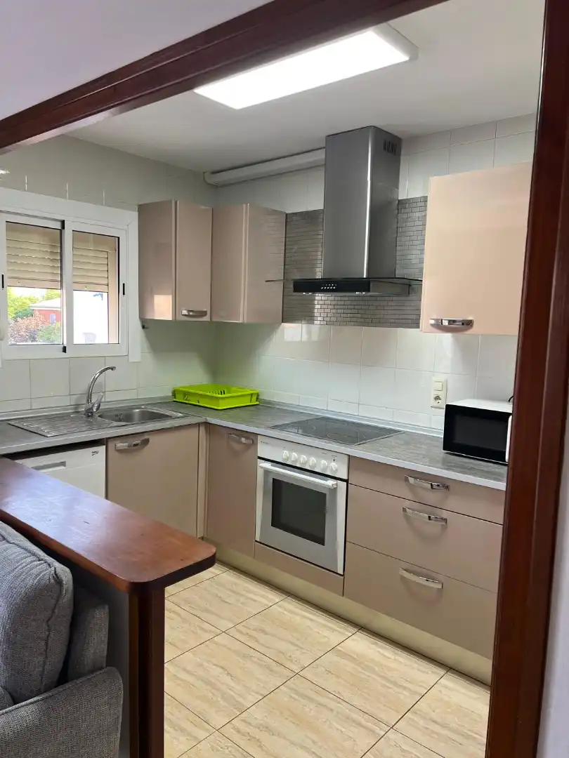 Kitchen of Flat for rent in Les Borges Blanques  with Air Conditioner, Heating and Terrace