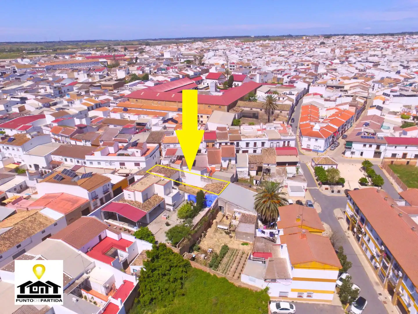 Vista exterior de Nau industrial en venda en Bollullos Par del Condado