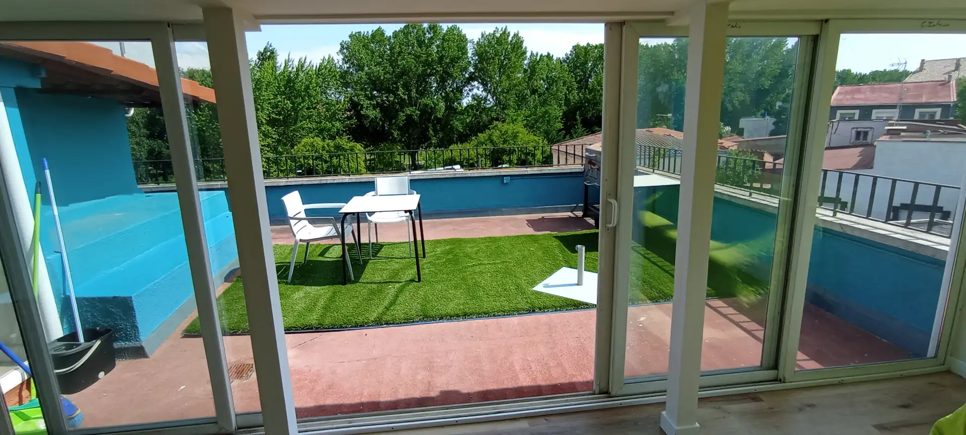 Terrassa de Casa o xalet en venda en Valladolid amb Aire condicionat, Calefacció i Jardí privat