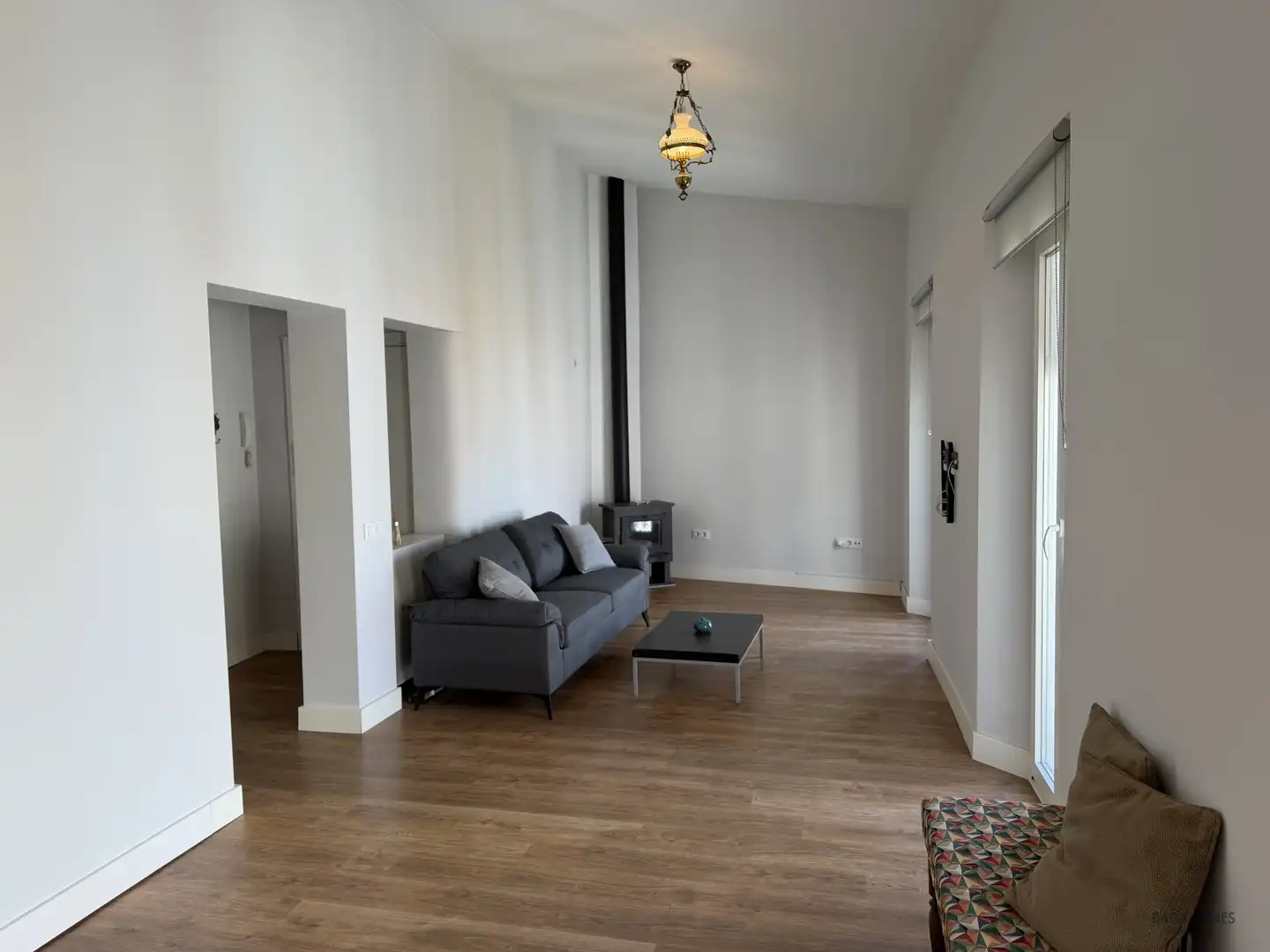Sala de estar de Piso en venta en Badajoz con Aire acondicionado, Calefacción y Parquet