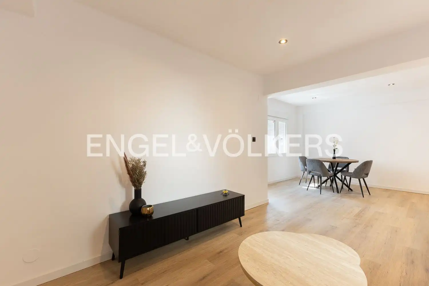 Wohnzimmer von Wohnung zur Miete in Valencia mit Klimaanlage, Heizung und Möbliert