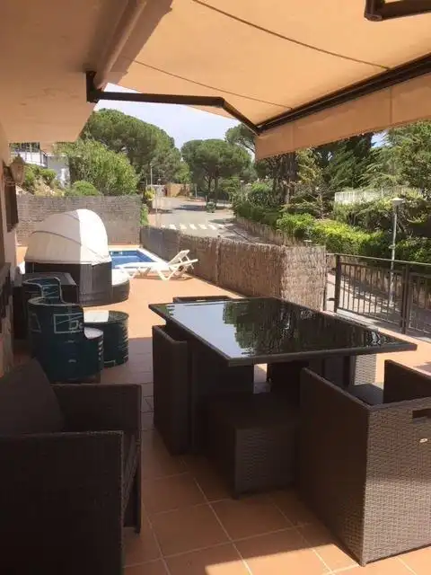Terraza de Casa o chalet en venta en Pals con Jardín privado, Terraza y Piscina