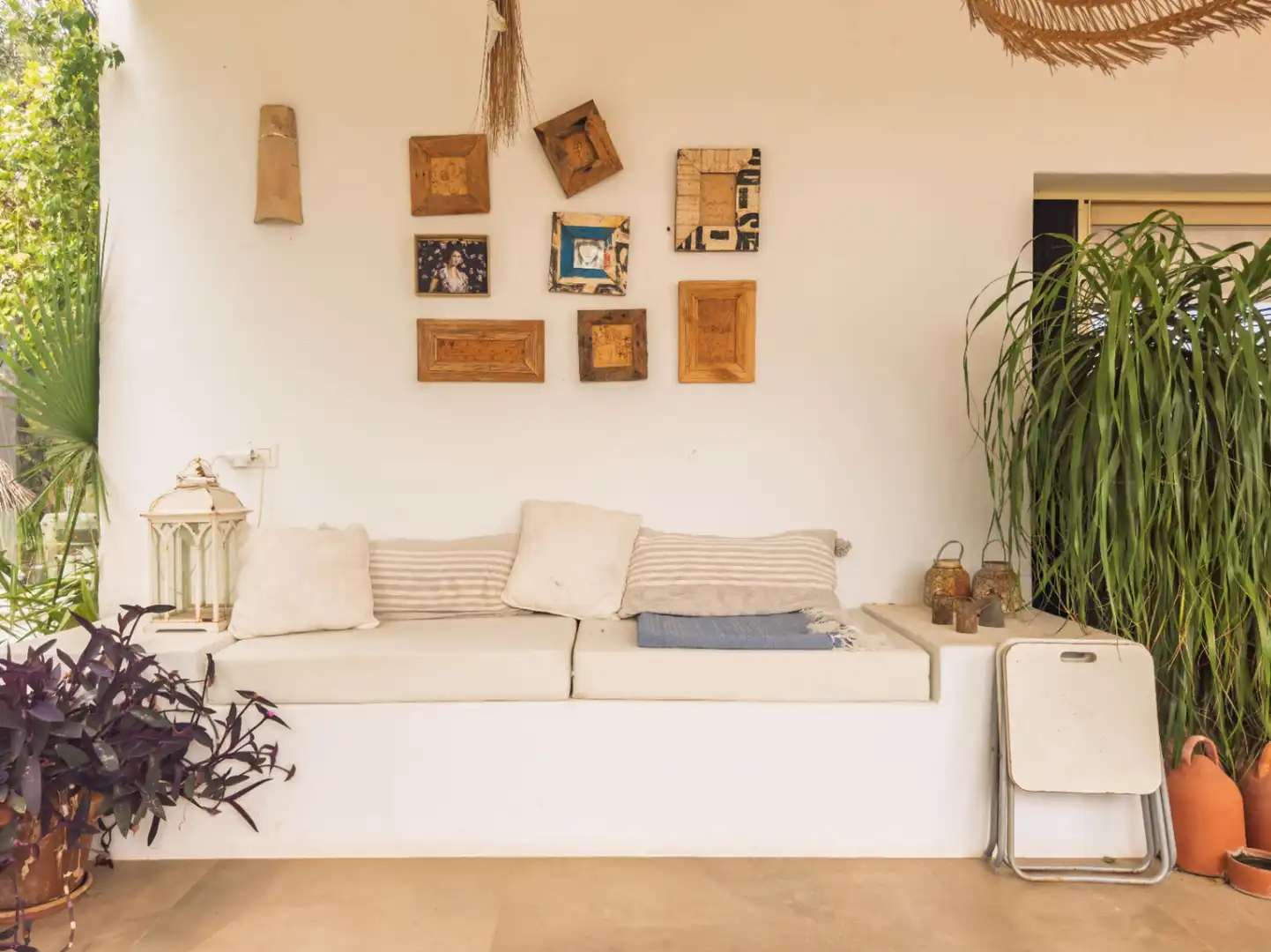Wohnzimmer von Haus oder Chalet zum Verkauf in Jávea / Xàbia mit Klimaanlage, Heizung und Privatgarten