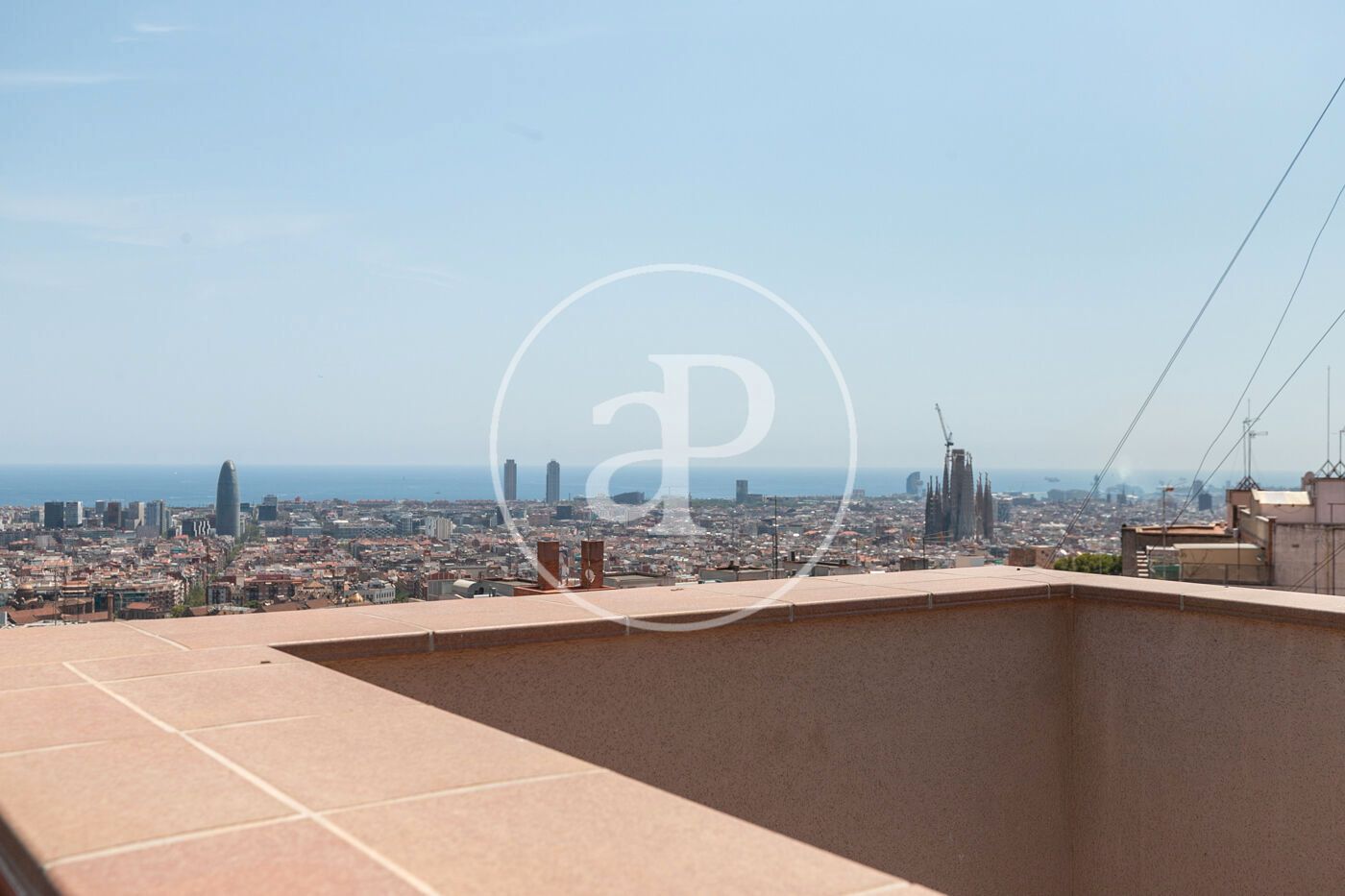 Terrace of Duplex for sale in  Barcelona Capital  with Air Conditioner, Heating and Balcony
