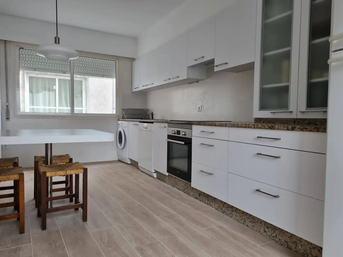 Cocina de Piso en venta en Sanxenxo con Calefacción, Terraza y Trastero