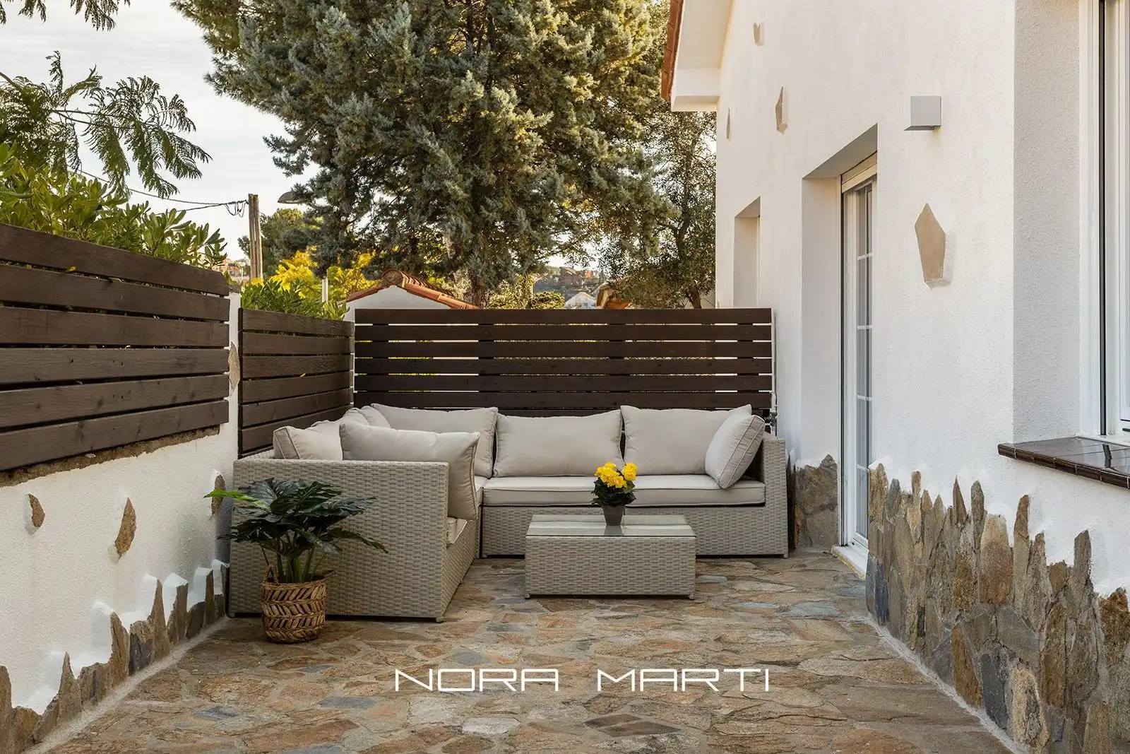 Terraza de Casa o chalet en venta en Sant Just Desvern con Aire acondicionado, Calefacción y Jardín privado