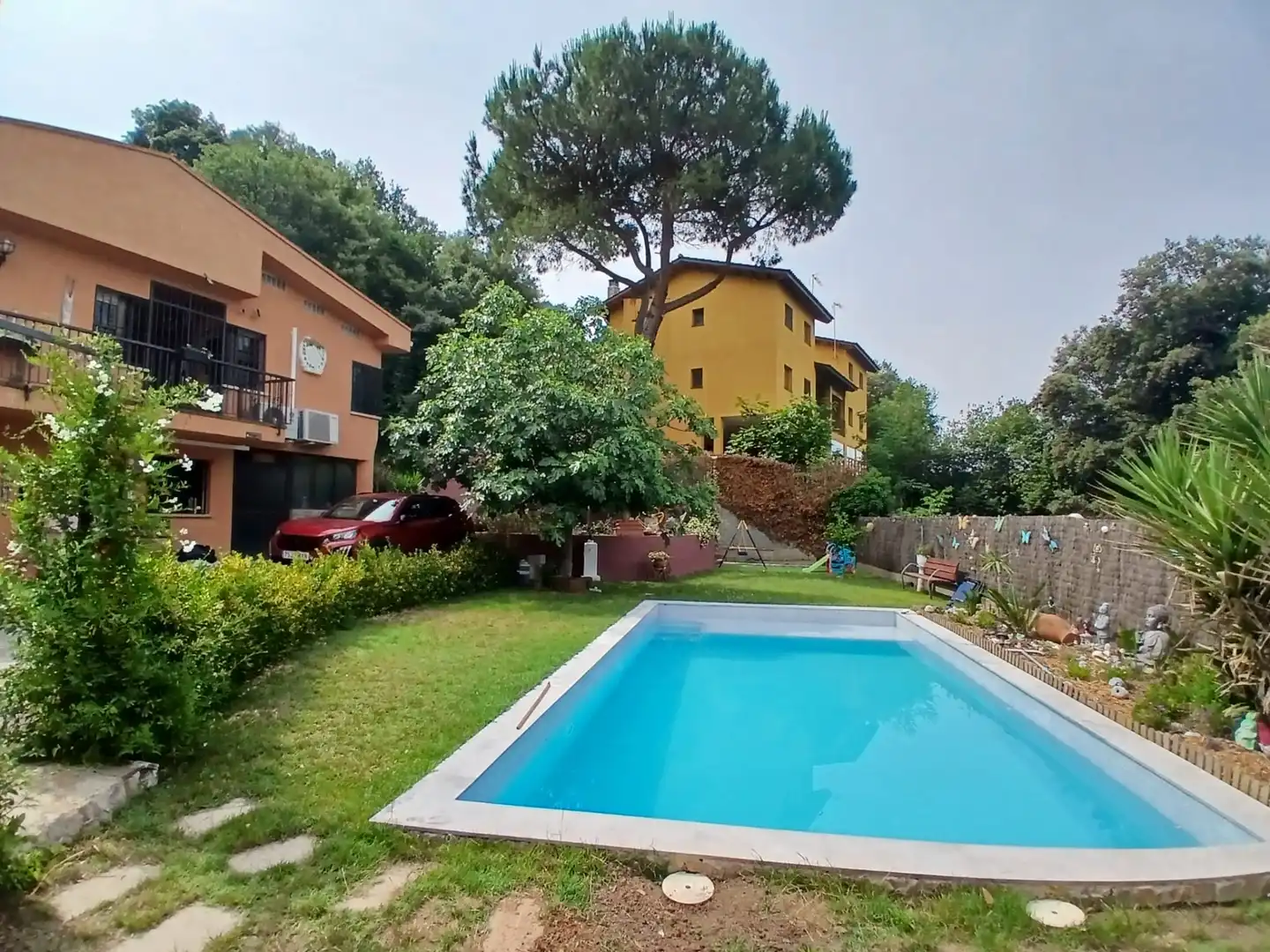 Piscina de Casa o chalet en venta en Sant Pere de Vilamajor con Aire acondicionado, Calefacción y Jardín privado
