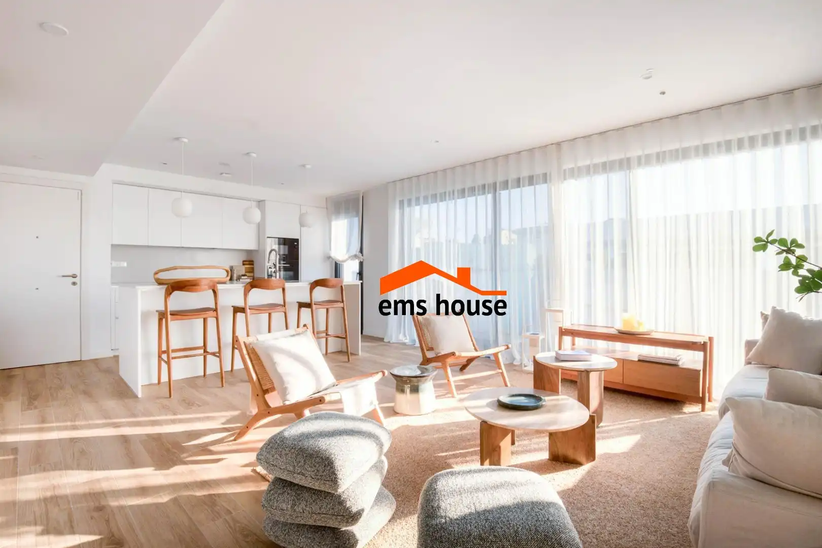 Sala de estar de Ático en venta en Calonge i Sant Antoni con Terraza, Trastero y Amueblado