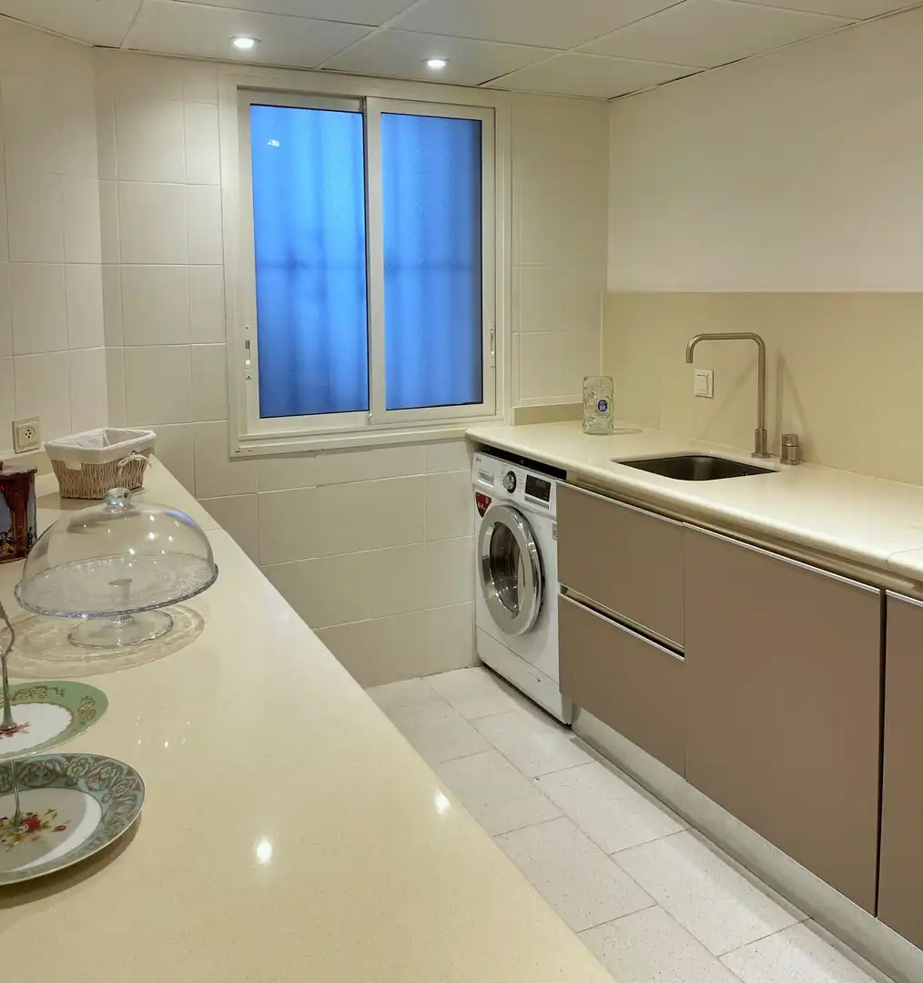 Kitchen of Apartments for rent in Marbella  with Air Conditioner, Terrace and Furnished