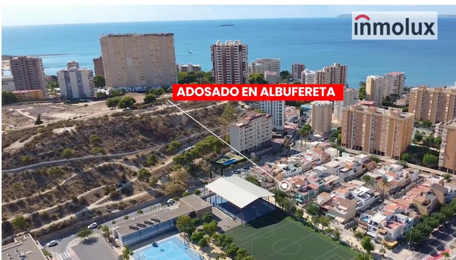 Exterior view of Single-family semi-detached for sale in Alicante / Alacant  with Air Conditioner, Heating and Storage room