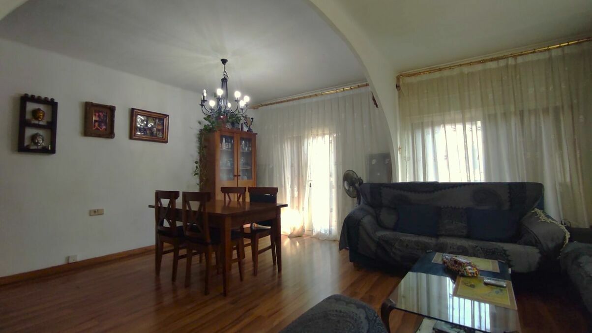 Living room of Flat for sale in Hostalric  with Heating, Private garden and Parquet flooring