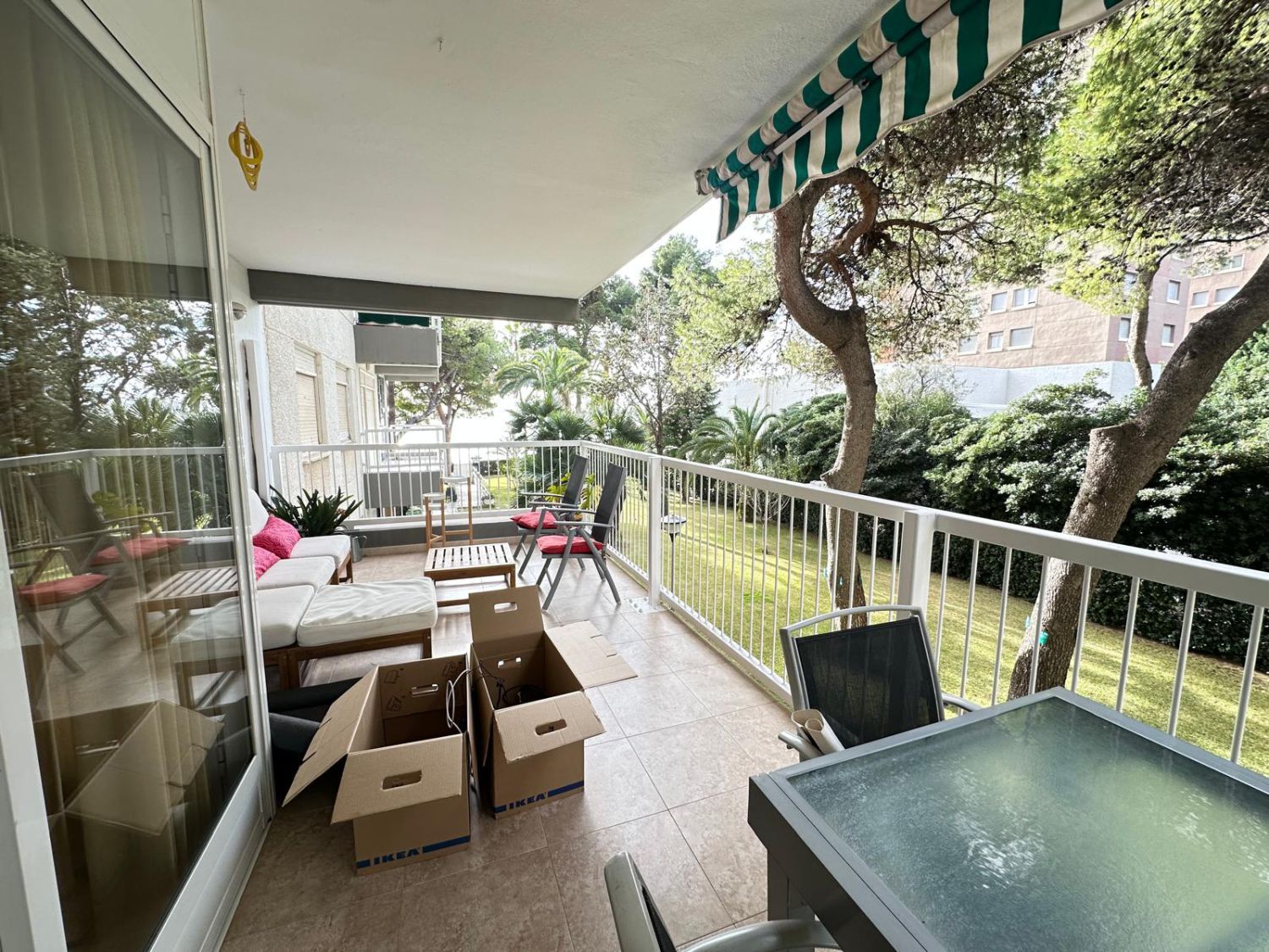 Terraza de Apartamento en venta en Benicasim / Benicàssim con Aire acondicionado, Calefacción y Terraza