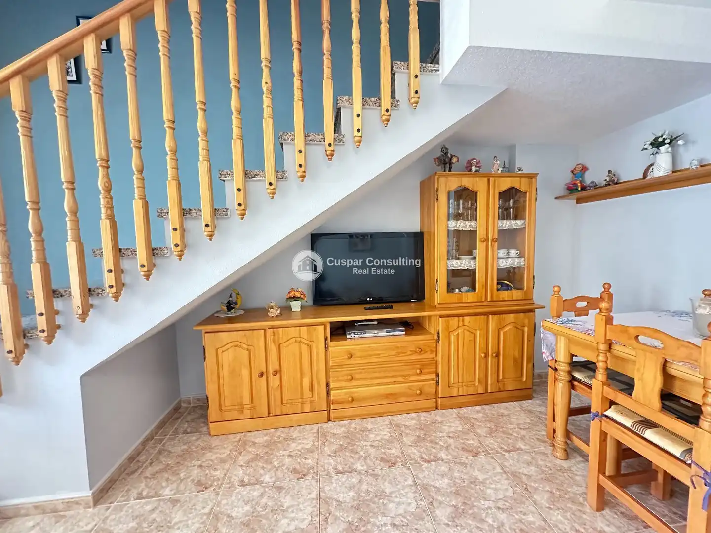 Sala d'estar de Dúplex en venda en San Pedro del Pinatar amb Terrassa, Traster i Moblat