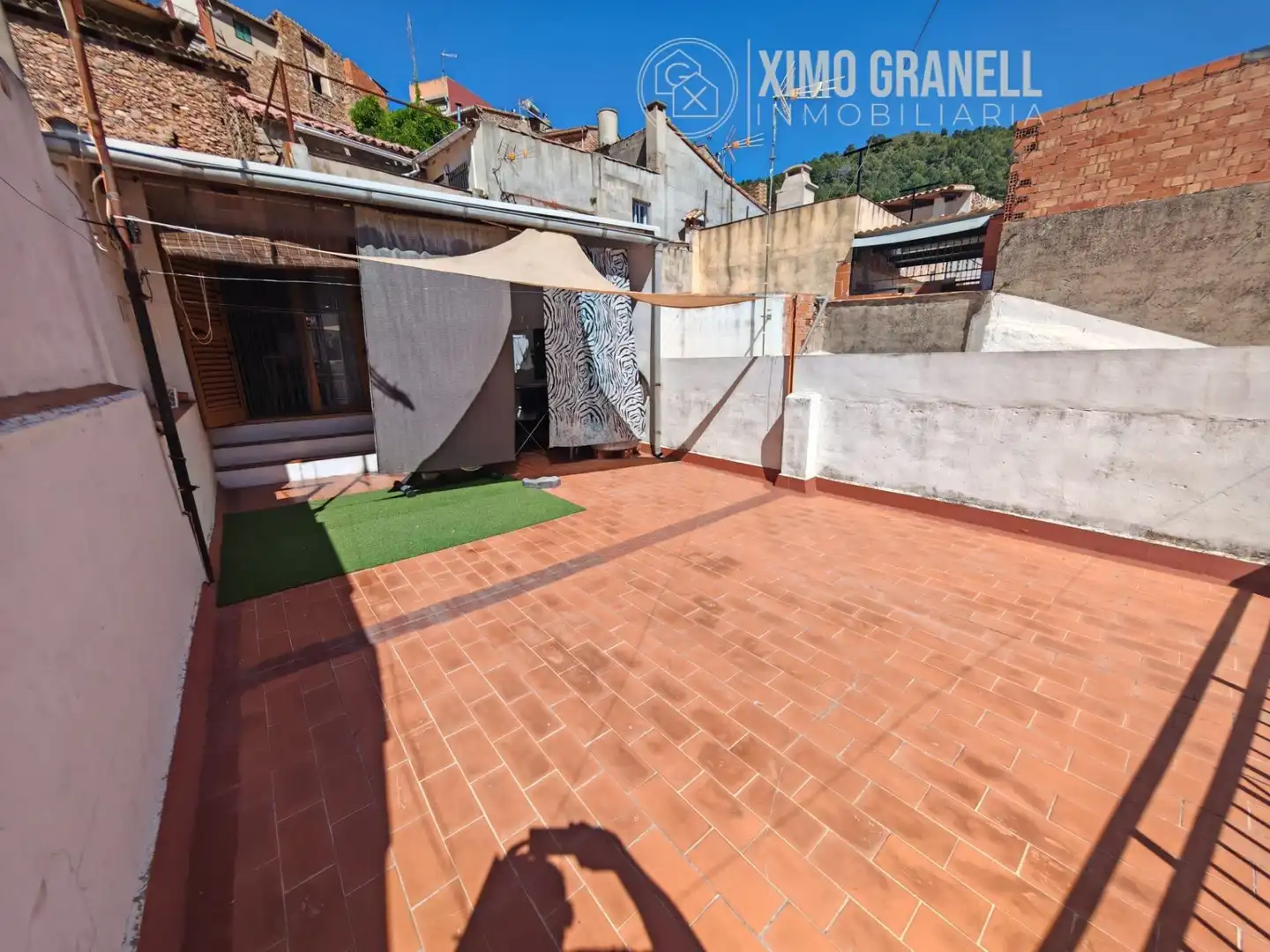 Terrassa de Casa o xalet en venda en Alfondeguilla amb Calefacció, Jardí privat i Terrassa